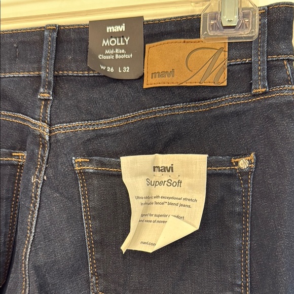 Mavi Blue Boot Cut Jeans Classic Fit - Picture 8 of 12